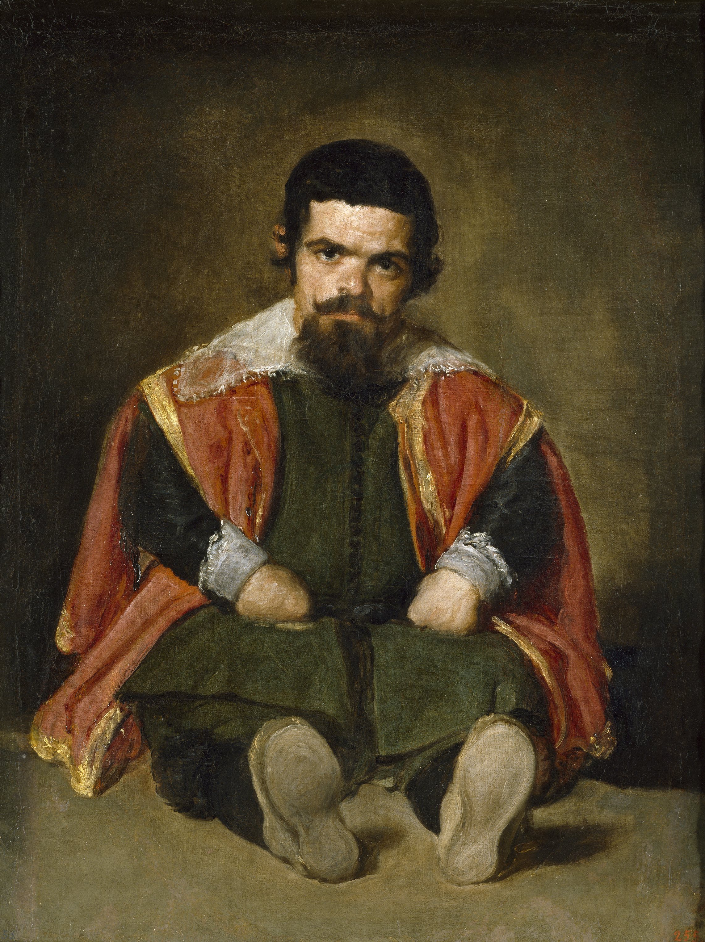 Bufón don Sebastián de Morra - Velázquez'in tablosu (Museo del Prado, 1645)
