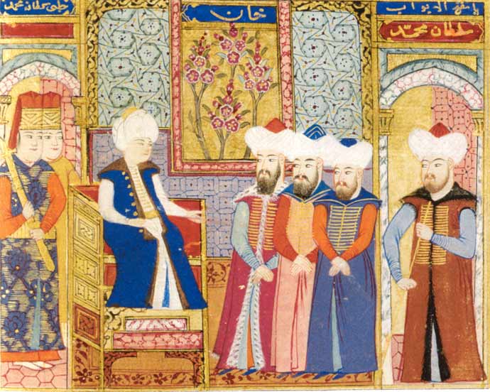Çelebi Sultan Mehmed ve vezirler