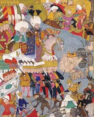 Sultan III. Mehmed Eğri seferinde