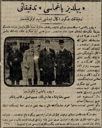 Yağma mahkumları - Vakit gazetesi 2.11.1336 2.12.1920