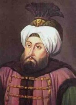 A portrait of Sultan Ahmed II. 