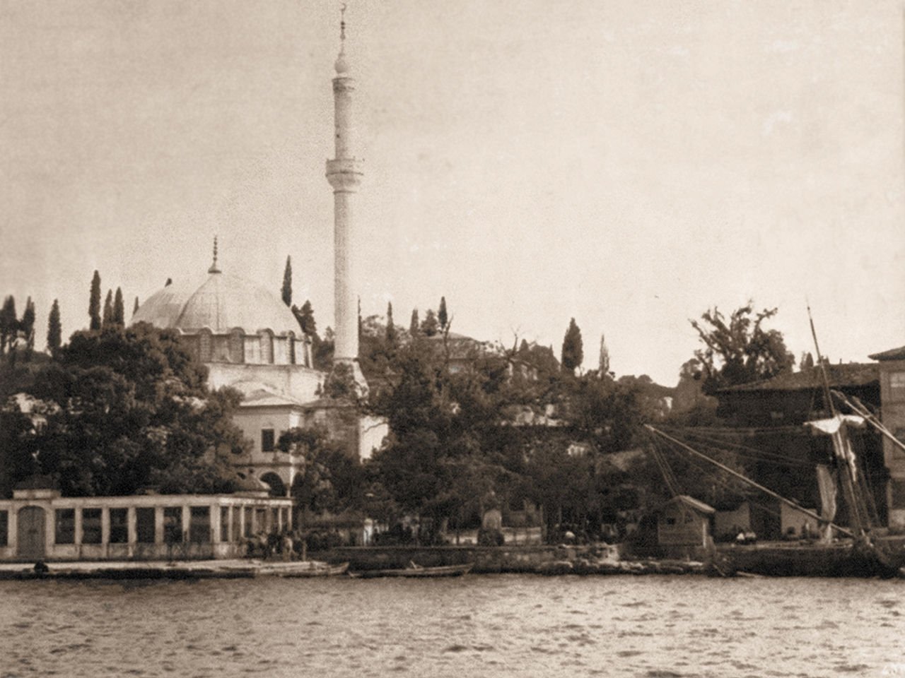 The Beylerbeyi Mosque.