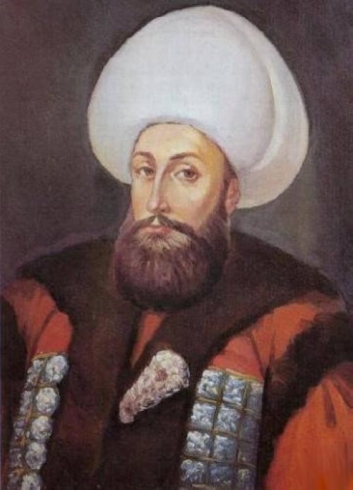 A portrait of Sultan Mustafa IV.