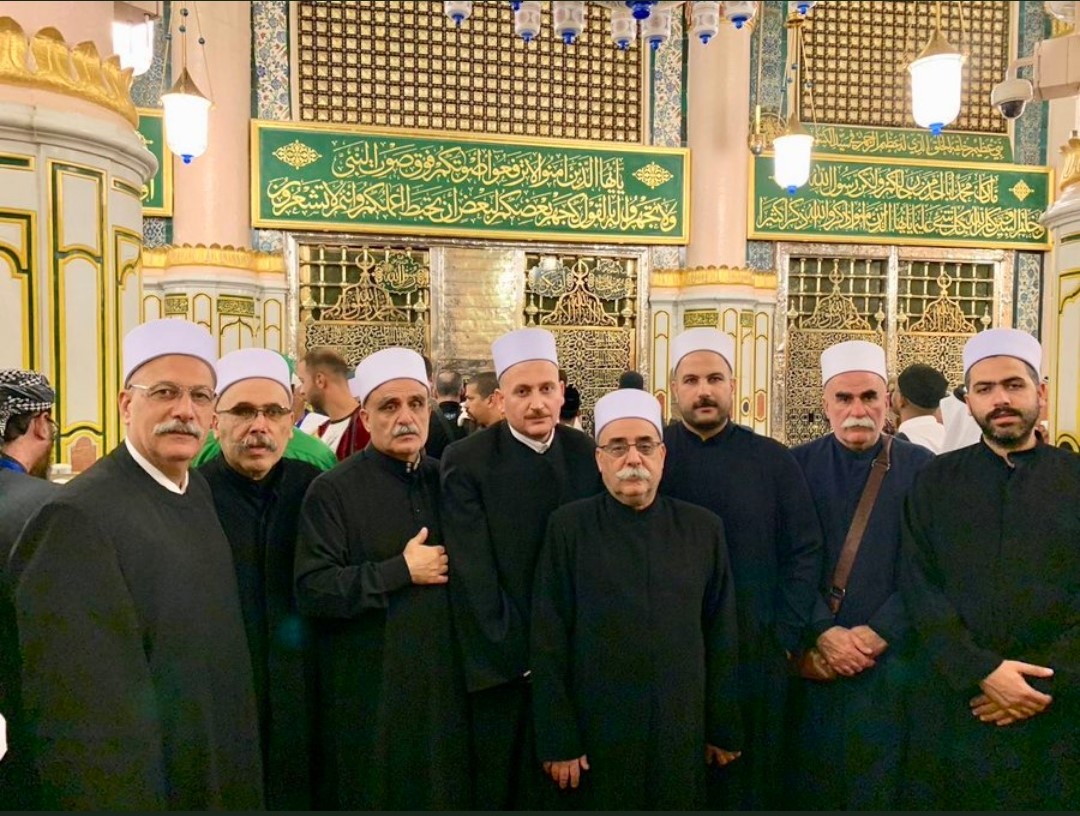 Dürzi şeyhleri Medinede - 2018