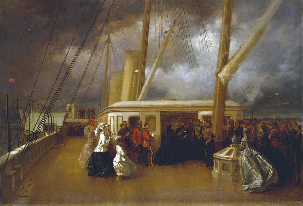 Sultan Abdülaziz İngiterede