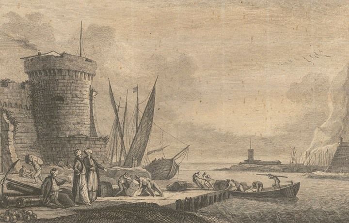 İzmir limanı  XVI.asır