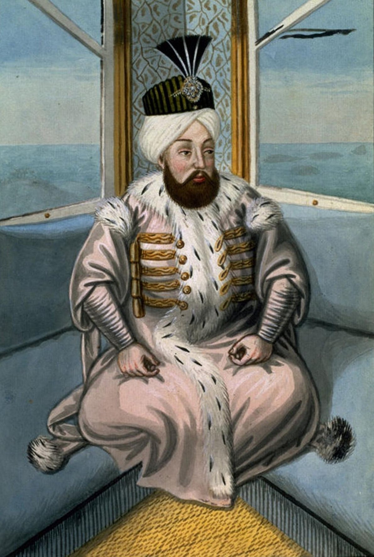  A depiction of Sultan Suleiman II by John Young.