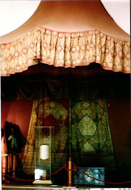 The Grand Vizier&rsquo;s tent is on display at the Museum of Military History in Vienna