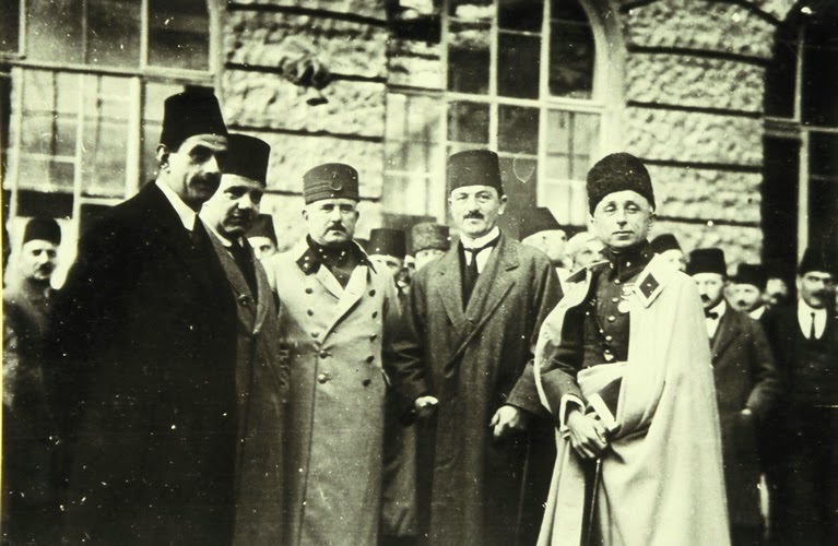 Mustafa Kemal's first inner circle: Adnan Adıvar, Ali Fuad Cebesoy, Kazım Karabekir, Rauf Orbay, and Refet Bele. All were purged.