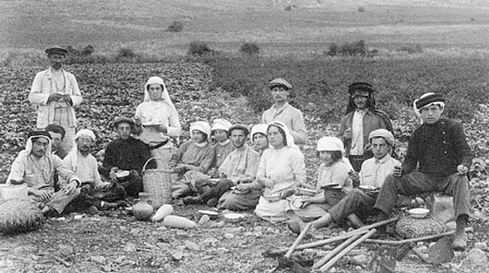 1880'lerde Filistin'de Yahudi kolonizatörler