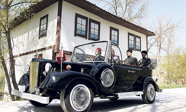 Mustafa Kemal Paşa'nın Havza'ya geldiği otomobilin benzeri