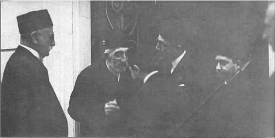 The Sultan met the King and Mussolini here. The Sultan&rsquo;s aide-de-camp Zeki Bey lost here the money he had secretly received, supposedly in the hope of making a great deal of money and restoring his former master to prosperity. On the right, Sultan Mehmed VI at the funeral of the former Iranian Shah Mehmed Ali Qajar, who, like him, was living in exile in San Remo (1925).