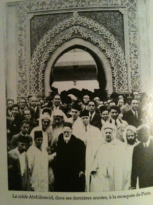 Halife Abdulmecid Efendi Paris Camii'nde