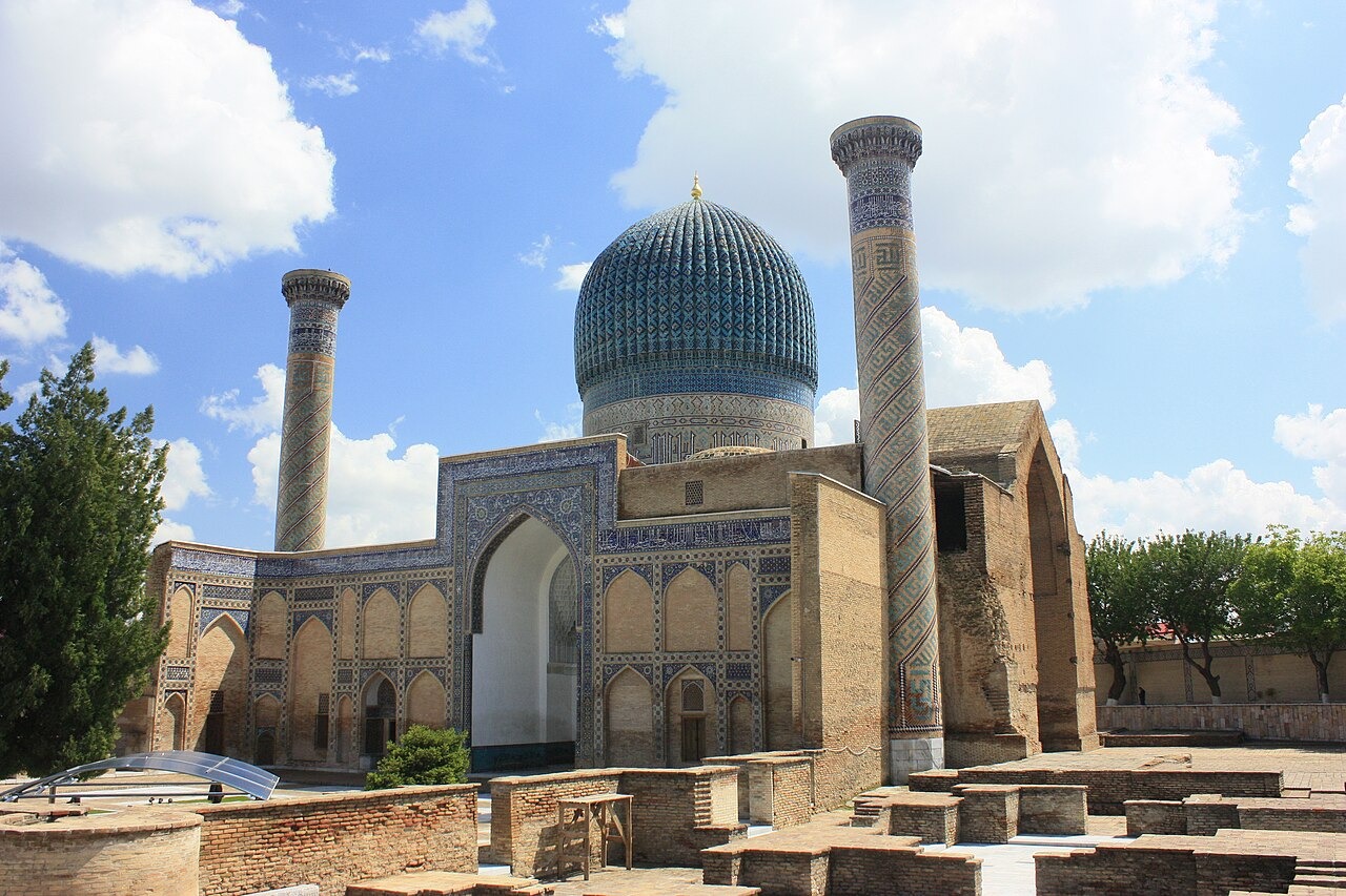 The Gur Emir where the grave of Emir Timur is located