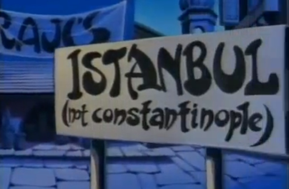 Constantinople not Istanbul