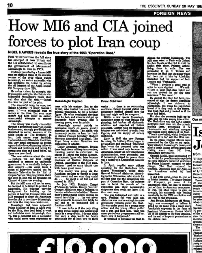 İngiliz ajanının İran itirafları